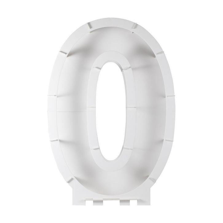 Witte Ballonnen Standaard 0 Jaar 81cm, Hobby en Vrije tijd, Feestartikelen, Nieuw, Verzenden