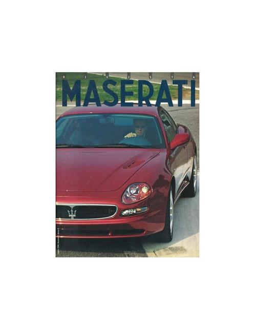 1999 MASERATI RIVISTA MAGAZINE 2 (IT, EN), Livres, Autos | Brochures & Magazines