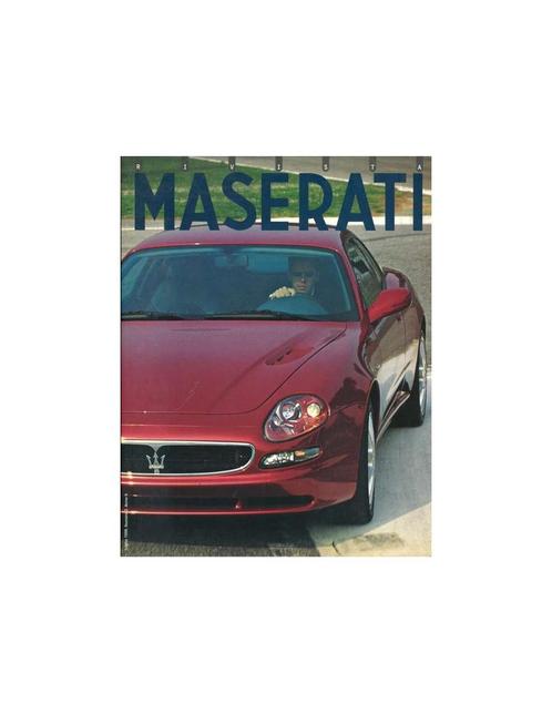1999 MASERATI RIVISTA MAGAZINE 2 (IT, EN), Boeken, Auto's | Folders en Tijdschriften