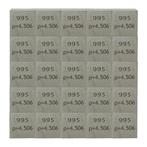 Chine. 25 x Panda Mint 15mm Pure Titanium Cube, Postzegels en Munten