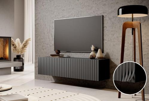 TV-Meubel Mat zwart 150 cm hotelchique, Maison & Meubles, Armoires | Mobilier de télévision, Envoi