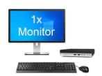 HP ProDesk 400 G3 Mini i5 7e Gen incl. 1 Monitor + 2 jaar, Ophalen of Verzenden