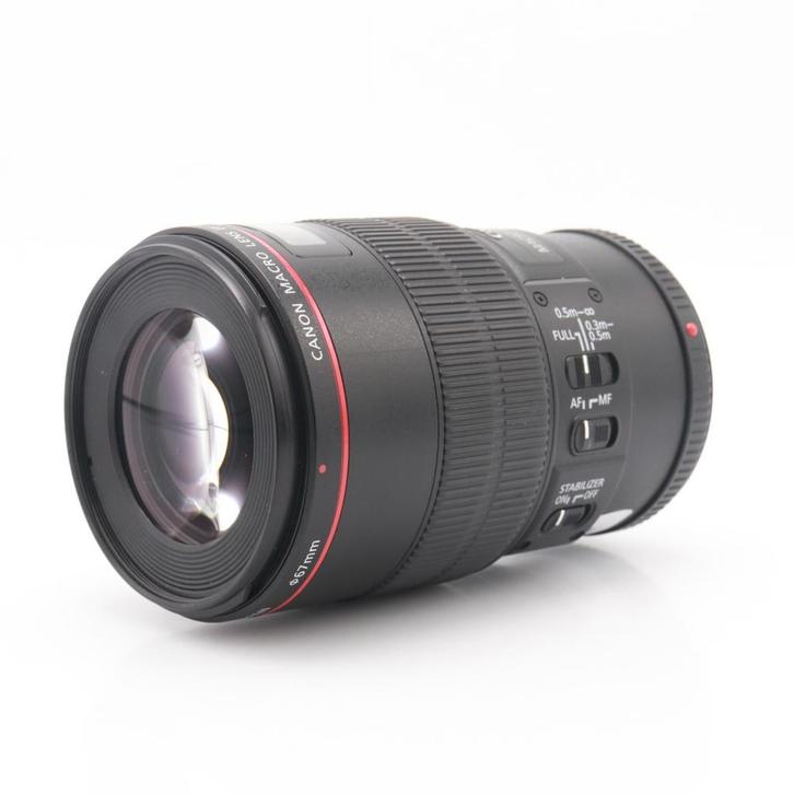 Canon EF 100mm F/2.8L USM IS Macro | Tweedehands, Audio, Tv en Foto, Foto | Lenzen en Objectieven, Zo goed als nieuw, Verzenden