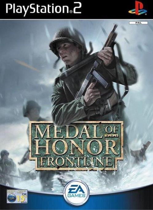 Medal of Honor Frontline (PS2 Games) (Playstation 2), Games en Spelcomputers, Games | Sony PlayStation 2, Zo goed als nieuw, Ophalen of Verzenden
