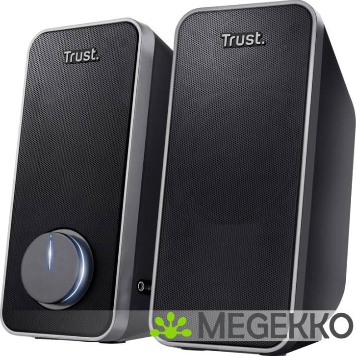 Trust Arys 2.0 Speakerset Zwart, Computers en Software, Overige Computers en Software, Nieuw, Verzenden