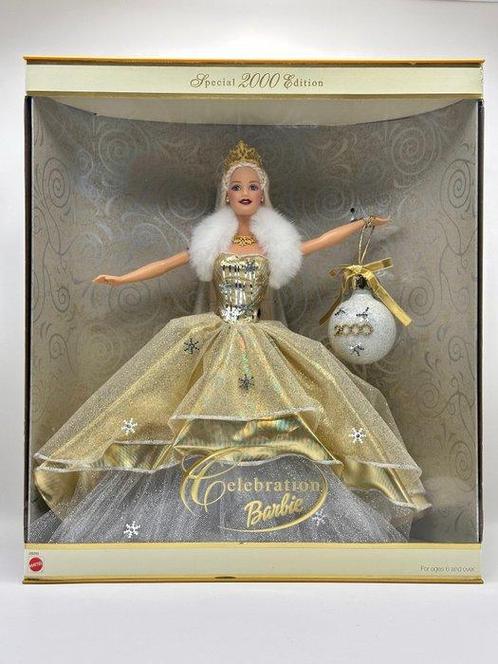 Mattel  - Barbiepop Holiday Celebration 2000 Barbie Special, Antiek en Kunst, Antiek | Speelgoed