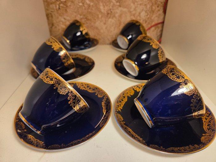 Lomonosov Imperial Porcelain Factory - Koffieservies (12) -, Antiek en Kunst, Antiek | Meubels | Tafels