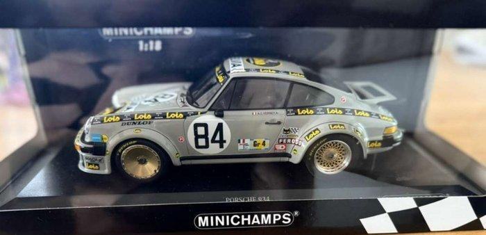 Minichamps 1:18 - Model sportwagen - Porsche 934, Hobby en Vrije tijd, Modelauto's | 1:5 tot 1:12