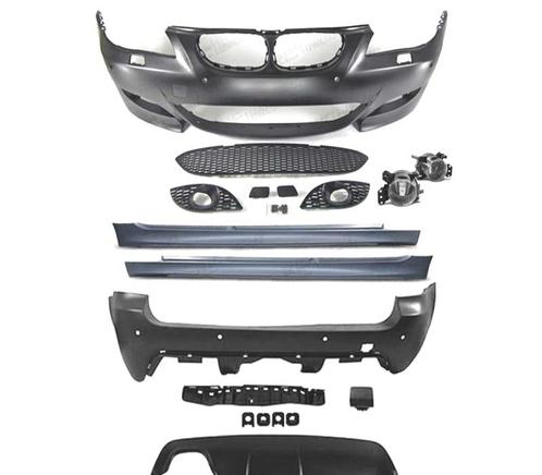 KIT CARROSSERIE BMW E61 TOURING 03-07 LOOK M5 PDC SRA + ANTI, Auto-onderdelen, Carrosserie, Verzenden