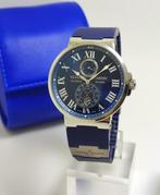 Ulysse Nardin - Marine Chronometer “Blue Dial” - Ref. 263-67, Handtassen en Accessoires, Horloges | Heren, Nieuw
