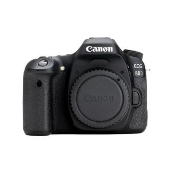 Canon EOS 80D (8448 clicks) met garantie, Verzenden