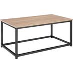tectake Salontafel Lynch - Industrieel licht hout, eiken Son, Huis en Inrichting, Tafels | Salontafels, Verzenden, Nieuw