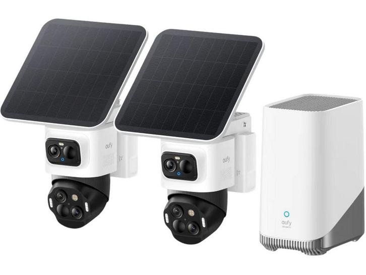 eufy eufyCam S4 - Triple-Lens Bullet-PTZ-camera - 4K, TV, Hi-fi & Vidéo, Caméras de surveillance, Envoi