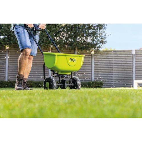 Bsi meststofstrooier mestkarretje strooiwagen 27 liter, Dieren en Toebehoren, Stalling en Weidegang