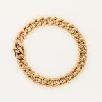 Schakelarmband - 18 karaat Geel goud, Handtassen en Accessoires, Antieke sieraden
