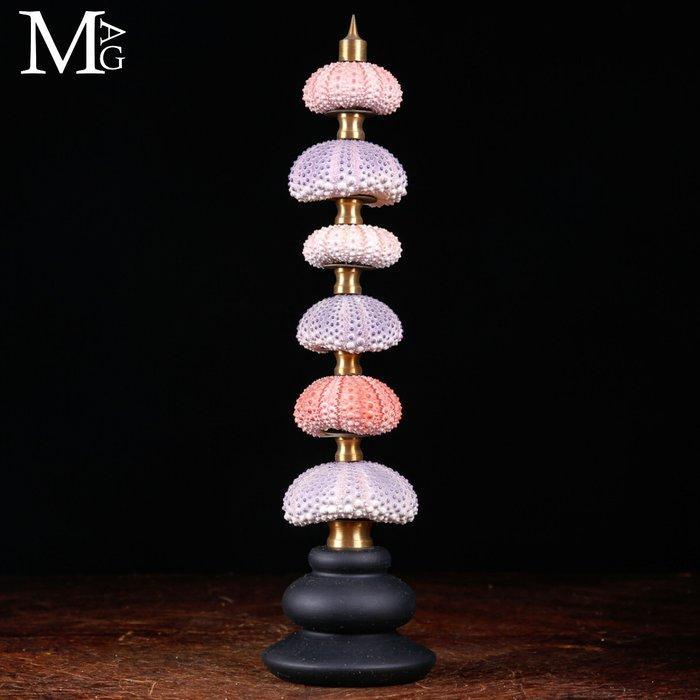 Zeewier Toren – Natuurlijke elegantie. - Hoogte: 285 mm -, Verzamelen, Dierenverzamelingen