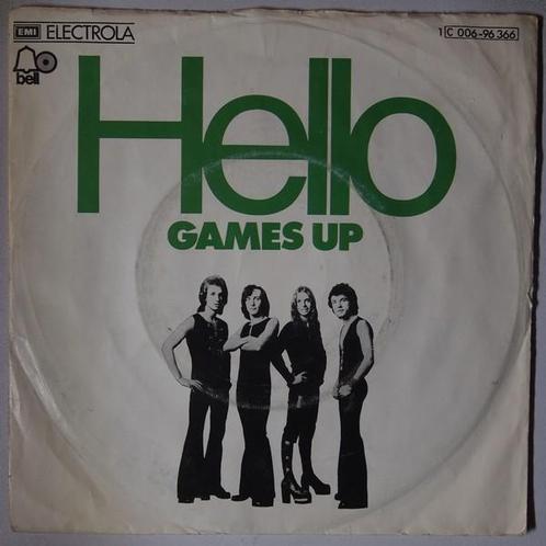 Hello - Games up - Single, Cd's en Dvd's, Vinyl Singles, Single, Gebruikt, 7 inch, Pop