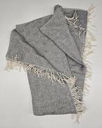 Exclusieve grote Art Deco plaid in gemengd katoen, licht- en