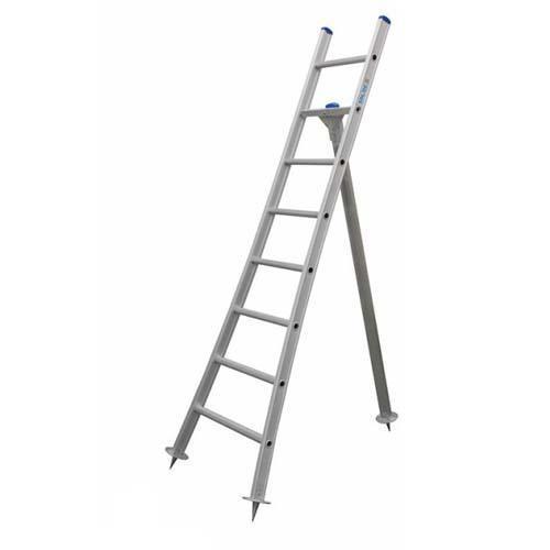 Solide plukladder 8 sporten – 2.25m, Doe-het-zelf en Bouw, Ladders en Trappen, Ladder, Nieuw, 2 tot 4 meter, Ophalen of Verzenden