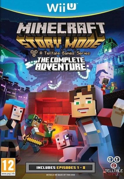 Minecraft Story Mode the Complete Adventure (Wii U Games), Games en Spelcomputers, Games | Nintendo Wii U, Zo goed als nieuw, Ophalen of Verzenden