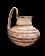Grec antique mycénien - Grand vase à décor de bandes