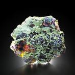 381g Uitstekende fluoriet met muscoviet uit Yindu,