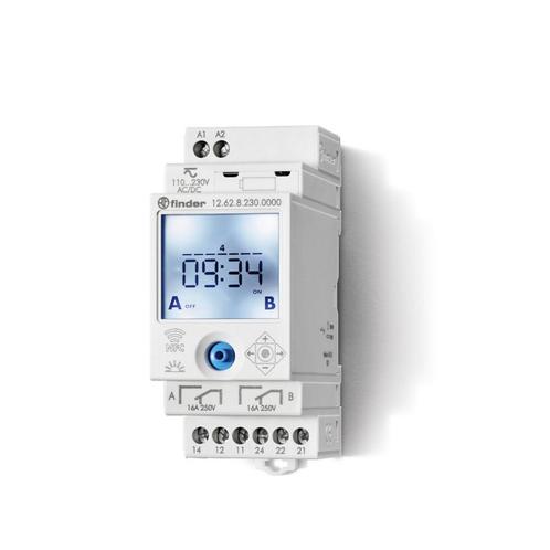 Digitale Wekker Timer Schakelaar 2CO 16A 230V NFC -, Doe-het-zelf en Bouw, Elektriciteit en Kabels, Verzenden