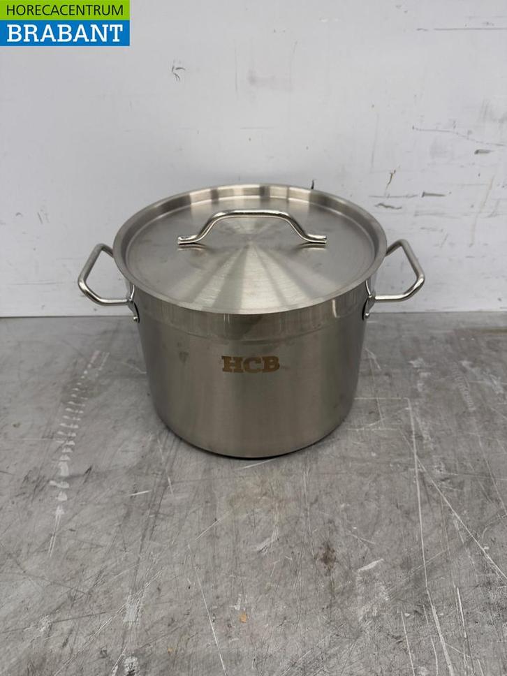 RVS HCB Soeppan Kookpan Pan Inductie 20 x 12 cm 4 liter, Zakelijke goederen, Horeca | Keukenapparatuur, Ophalen of Verzenden