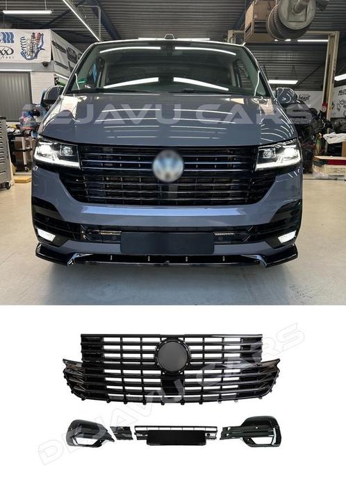 Glans zwart Front grill pakket voor Volkswagen T6.1 Transpor, Auto diversen, Tuning en Styling, Ophalen of Verzenden