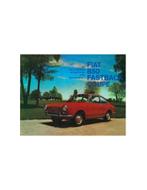 1967 FIAT 850 FASTBACK COUPE BROCHURE ENGELS (USA)