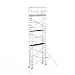 Basic rolsteiger 75 x 9,2m WH met voorloopleuning, Doe-het-zelf en Bouw, Steigers, Verzenden, Nieuw