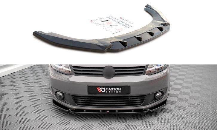 Front Splitter voor Volkswagen Caddy MK3 Facelift 2010-2015, Auto diversen, Tuning en Styling, Ophalen of Verzenden