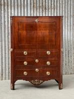 Secrétaire à abattant - Bureau, armoire de bureau, armoire à, Antiek en Kunst