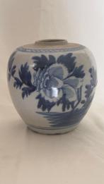 Pot - Porcelaine - Bleu et blanc de la dynastie Qing