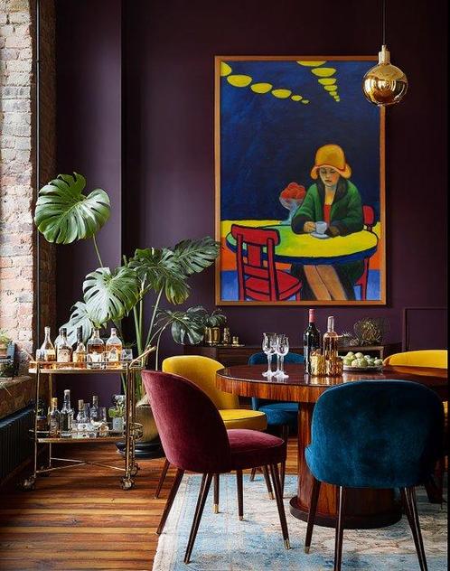 E. García - CAFÉ NOCTURNO XL (NO RESERVE), Antiek en Kunst, Kunst | Schilderijen | Modern