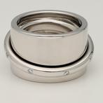 Ring - 18 karaat Witgoud - 0.08ct. tw. Diamant (Natuurlijk)