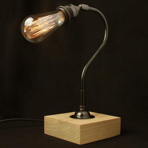 Swan Vintage Tafellamp, Huis en Inrichting, Lampen | Overige, Verzenden