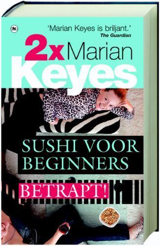 2X Marian Keyes / Sushi Voor Beginners - Betrapt, Boeken, Romans, Zo goed als nieuw, Verzenden