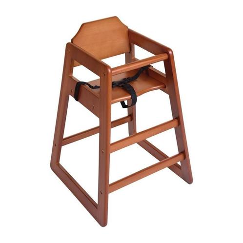 Kinderstoel donkerbruin | Zithoogte 50cm | 510x510x750(h)mm, Zakelijke goederen, Horeca | Keukenapparatuur, Nieuw in verpakking