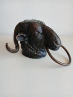 Butée de porte - Fonte - Tête de C, Antiquités & Art
