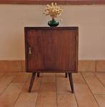 Kabinet - Walnoot, Mahonie - Italiaans nachtkastje uit de