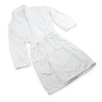 Badjas Fleece Wit Size M/XL, Nieuw, Overige typen, Verzenden, Overige kleuren