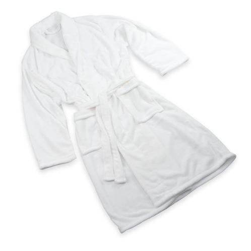 Badjas Fleece Wit Size M/XL, Maison & Meubles, Salle de bain | Linge de bain & Accessoires, Envoi