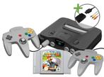 Nintendo 64 Starter Pack - Mario Kart 64 Double Controllers, Games en Spelcomputers, Verzenden, Nieuw