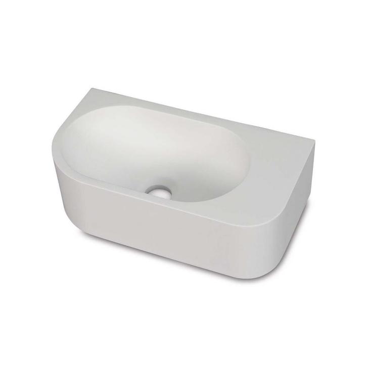 Fontein Luca Sanitair Wand 40x21.5x12 cm Solid Surface, Doe-het-zelf en Bouw, Sanitair, Overige typen, Nieuw, Ophalen of Verzenden