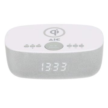 AIC 28BT Wekkerradio Draadloze Telefoonoplader Bluetooth..., Ophalen of Verzenden