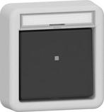 Gira IP44 Bouton À Bascule En Surface Gris - 315635, Verzenden