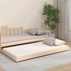 vidaXL Bedframe zonder matras massief grenenhout 100x200 cm, Huis en Inrichting, Slaapkamer | Bedden, Verzenden, Nieuw