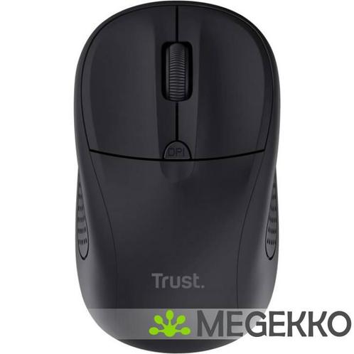 Trust Primo RF Draadloze Zwarte muis, Computers en Software, Overige Computers en Software, Nieuw, Verzenden