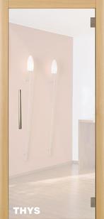 Thys Thytan Everyway glazen deur - helder-  201x83cm, Doe-het-zelf en Bouw, Nieuw, Metaal, 80 tot 100 cm, Ophalen